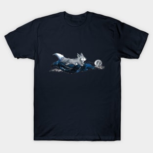 Moon Chasing Pup T-Shirt